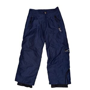 Stardust Navy Kids Snow Pants - Size 14